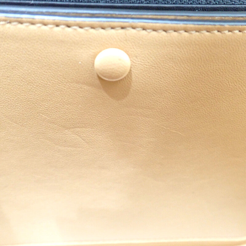 ロエベ LOEWE ゴヤ バッグ ミディアム A896N01X03 ショルダーバッグ カーフ ブラック ゴールド金具 レディース【中古】【ABランク】