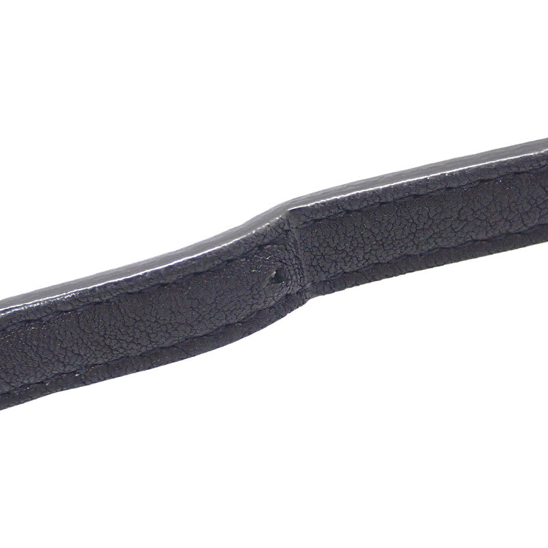 サンローラン SAINT LAURENT ルーカメラバッグ 612542 ショルダーバッグ カーフ ブラック ゴールド金具 レディース【中古】【ABランク】