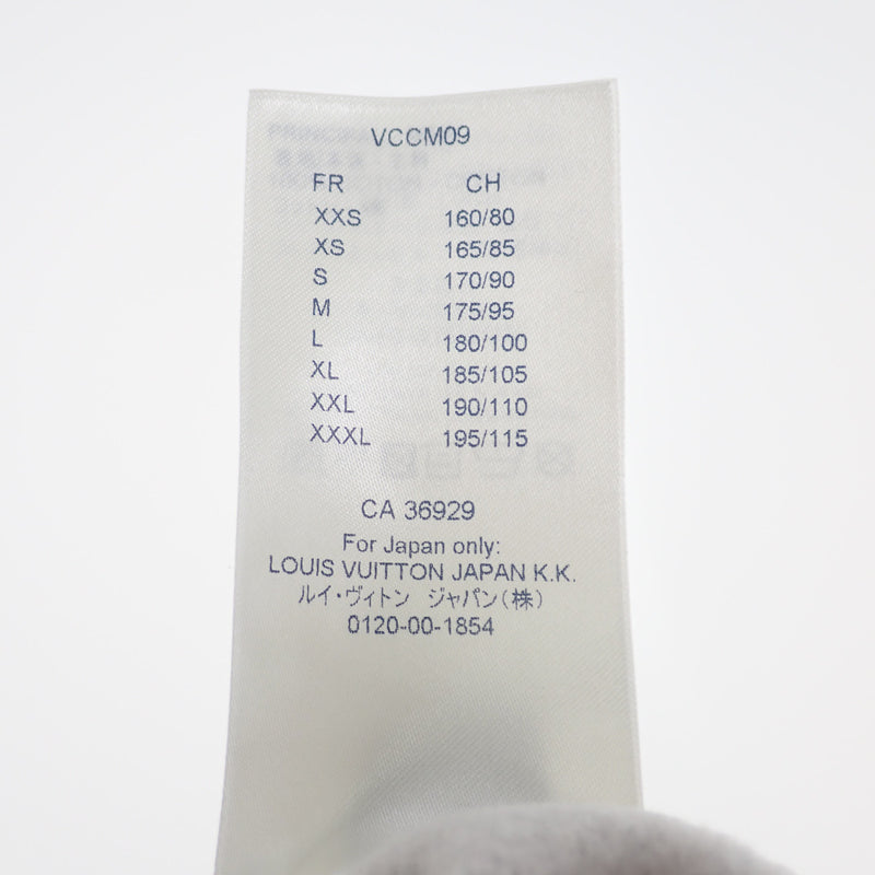 ルイヴィトン LOUIS VUITTON スクエアード LVスウェットシャツ L HJY13WUYR 1A7X6Z スウェット コットン グレー メンズ【中古】【ABランク】