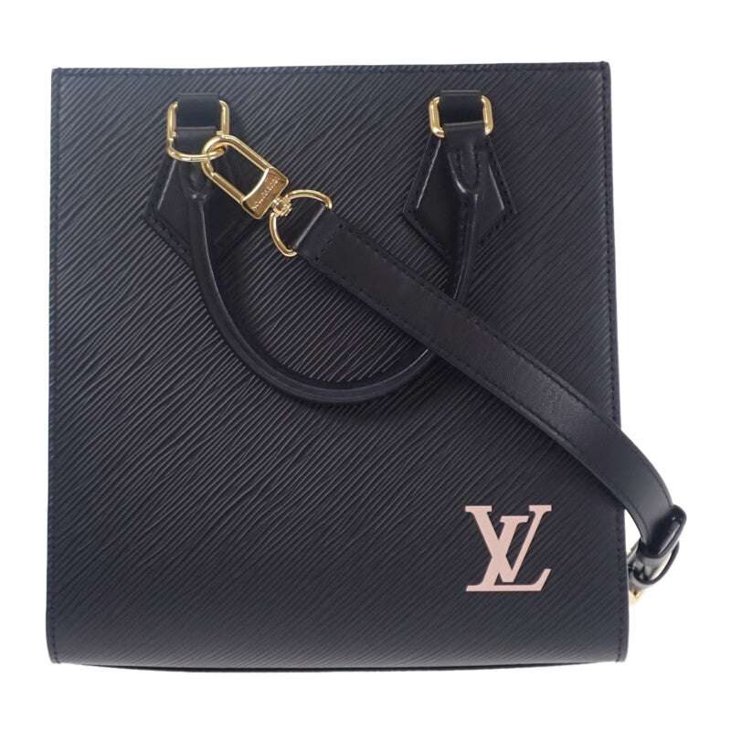 ルイヴィトン LOUIS VUITTON サックプラBB 旧型 M58660 エピ 2WAYバッグ ブラック ゴールド金具 レディース【中古】【Aランク】