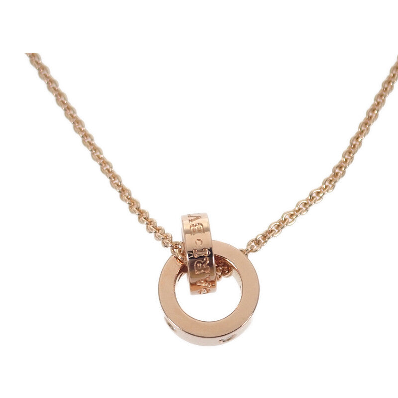 ブルガリ BVLGARI ローマンソルベ 5Pダイヤ 354028 ネックレス K18ピンクゴールド ダイヤモンド レディース【中古】【Aランク】