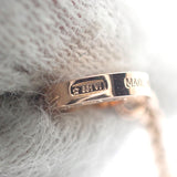 ブルガリ BVLGARI ローマンソルベ 5Pダイヤ 354028 ネックレス K18ピンクゴールド ダイヤモンド レディース【中古】【Aランク】