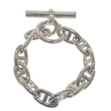 エルメス HERMES シェーヌダンクルGM 12コマ H101672B 00012 ブレスレット シルバー925 レディース メンズ【中古】【Aランク】