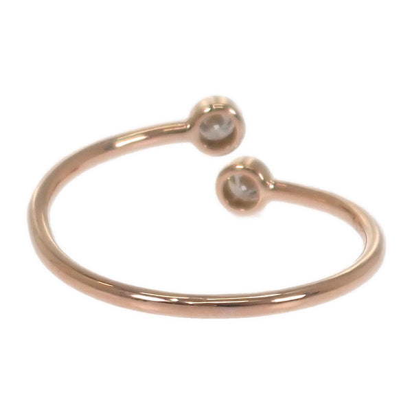 ティファニー TIFFANY&Co. フープダイヤ 11号 リング K18ピンクゴールド ダイヤモンド レディース【中古】【Aランク】