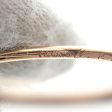 ティファニー TIFFANY&Co. フープダイヤ 11号 リング K18ピンクゴールド ダイヤモンド レディース【中古】【Aランク】