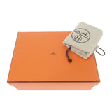 エルメス HERMES エールバッグジップミニ W刻印 ショルダーバッグ ヴァッシュハンター トワルミリタリー ダークブロンズ シルバー金具 レディース【中古】【Aランク】