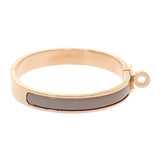 エルメス HERMES ミニ・クリック・ケリー H200004F バングル メタル ベージュ マロングラッセ ゴールド金具 レディース【中古】【SAランク】