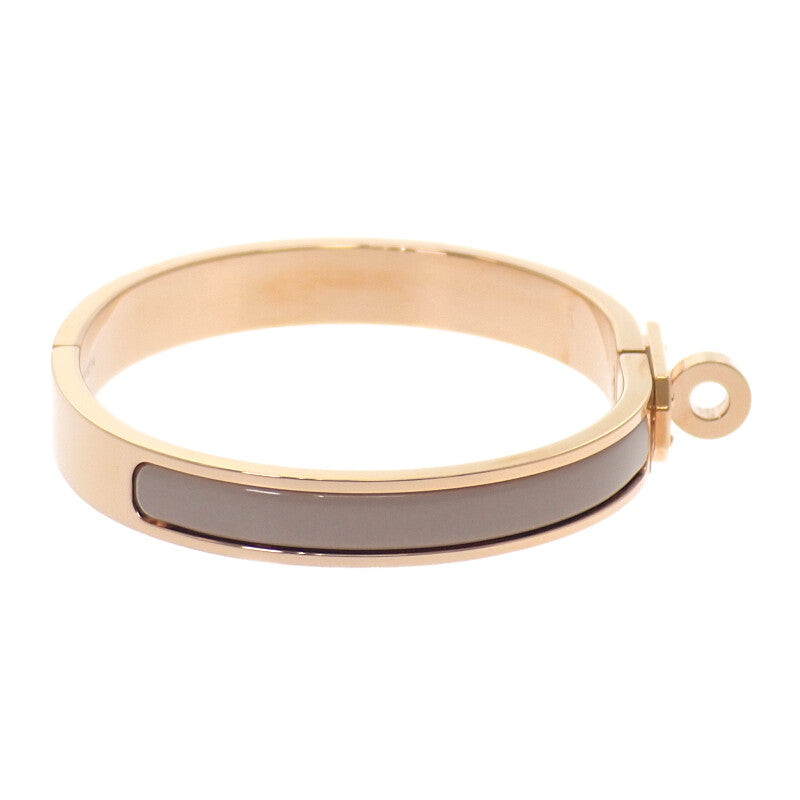 エルメス HERMES ミニ・クリック・ケリー H200004F バングル メタル ベージュ マロングラッセ ゴールド金具 レディース【中古】【SAランク】