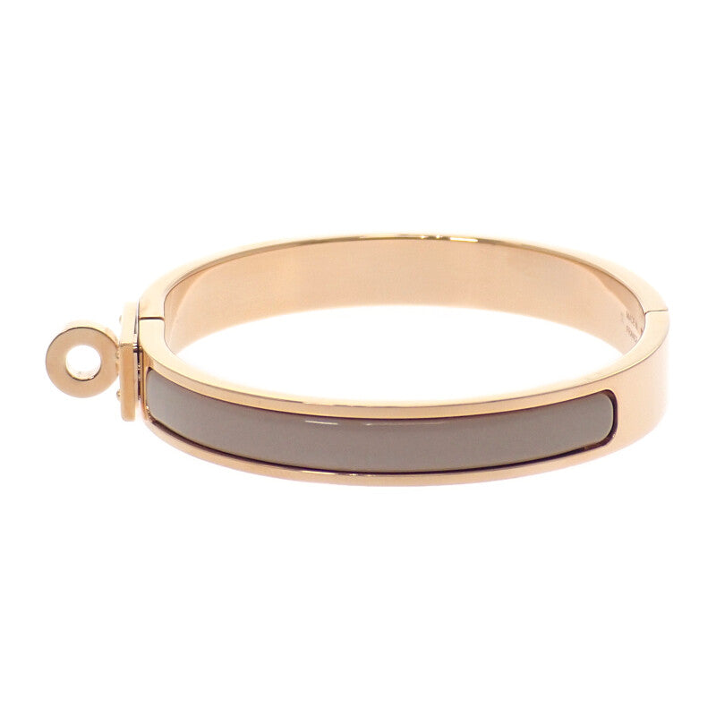 エルメス HERMES ミニ・クリック・ケリー H200004F バングル メタル ベージュ マロングラッセ ゴールド金具 レディース【中古】【SAランク】