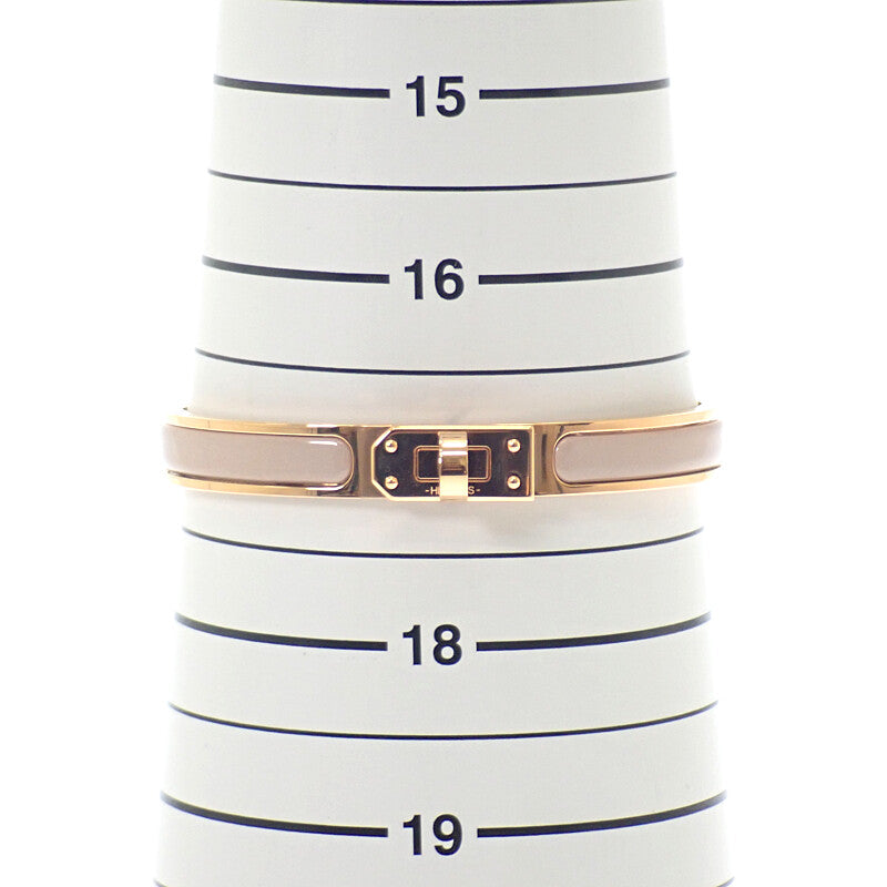 エルメス HERMES ミニ・クリック・ケリー H200004F バングル メタル ベージュ マロングラッセ ゴールド金具 レディース【中古】【SAランク】