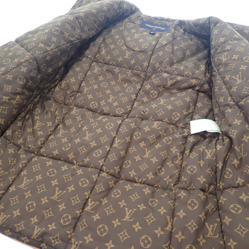 ルイヴィトン LOUIS VUITTON ショートピローパファーラップコート 34