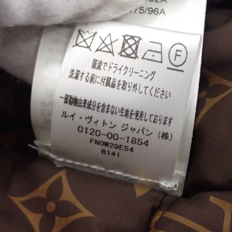 ルイヴィトン LOUIS VUITTON ショートピローパファーラップコート 34