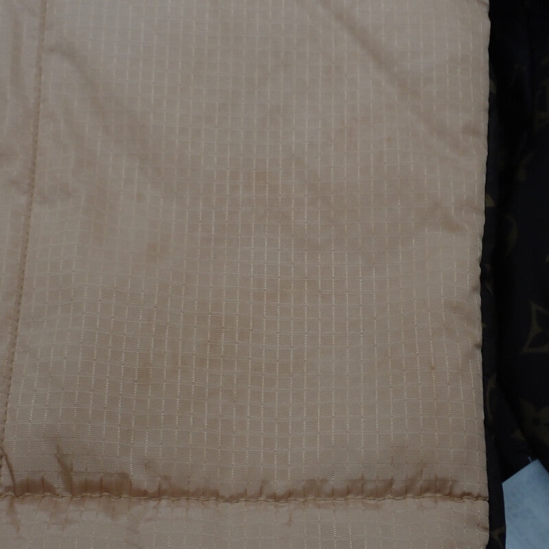 ルイヴィトン LOUIS VUITTON ショートピローパファーラップコート 34 1AA829 ナイロンジャケット ナイロン ベージュ レディース【中古】【Aランク】