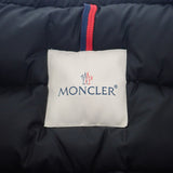 モンクレール MONCLER BLAVET ブラべ 0 E20934987125 C0071 ダウンジャケット ポリエステル コットン ダウン90%/フェザー10％ ブラック レディース【中古】【Aランク】
