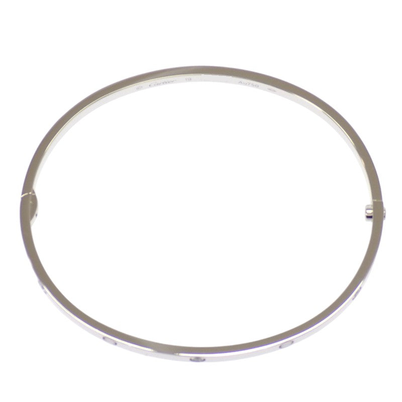 カルティエ CARTIER ラブブレス スモール B6079519 ブレスレット K18ホワイトゴールド ダイヤモンド レディース【中古】【SAランク】