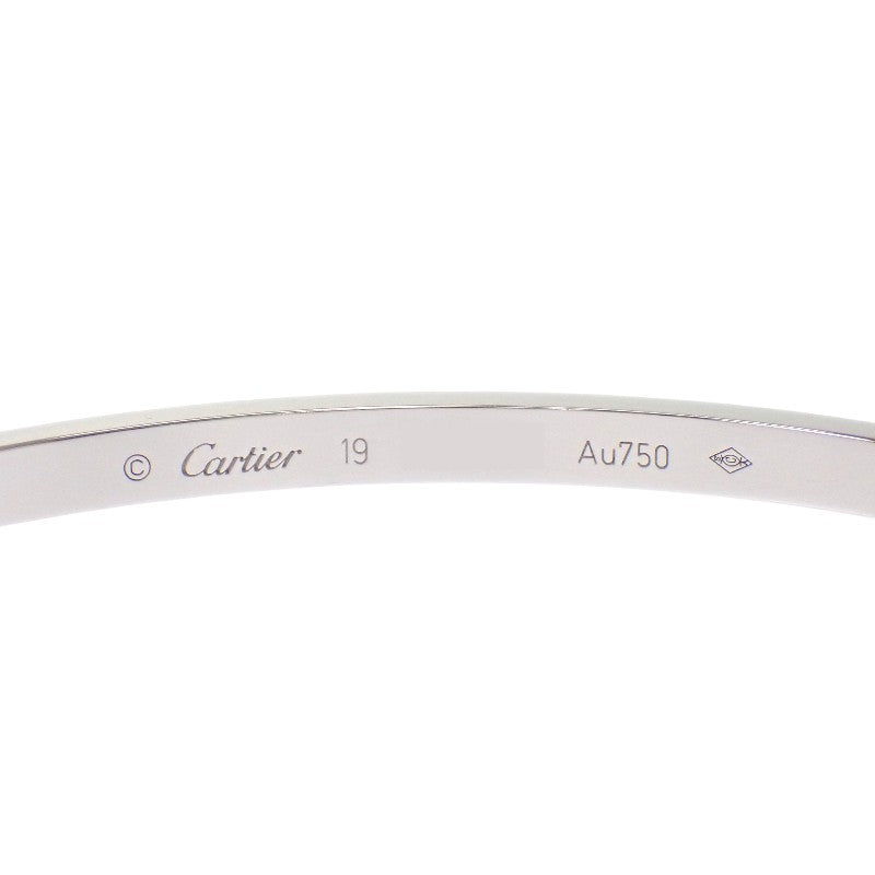 カルティエ CARTIER ラブブレス スモール B6079519 ブレスレット K18ホワイトゴールド ダイヤモンド レディース【中古】【SAランク】