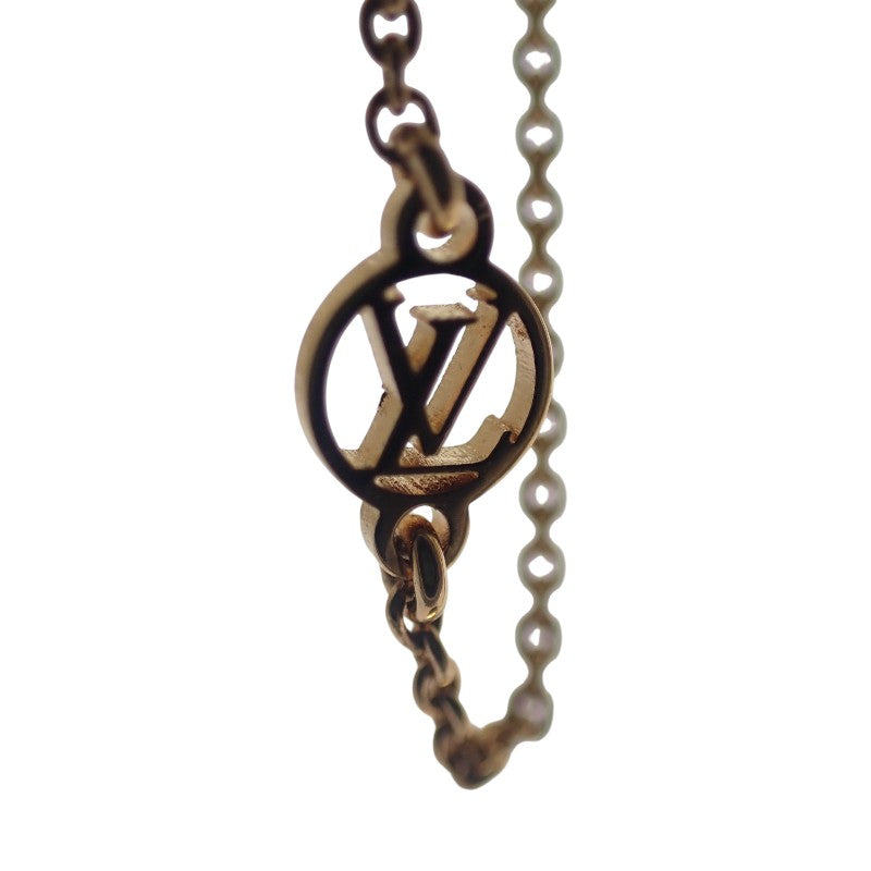 ルイヴィトン LOUIS VUITTON ブックル ドレイユ プティルイ M00390 ピアス GP クリスタル ゴールド レディース【中古】【Aランク】