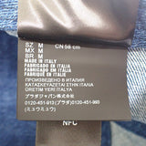 ミュウミュウ MIUMIU デニムベースボールキャップ 5HC179_2CL4 キャップ コットン ネイビー レディース ユニセックス【中古】【ABランク】