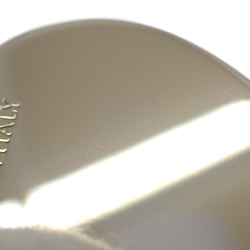 ティファニー TIFFANY&Co. レザー インレイド ハート タグ キーリング 73911974 キーホルダー メタル シルバー レディース【中古】【Aランク】