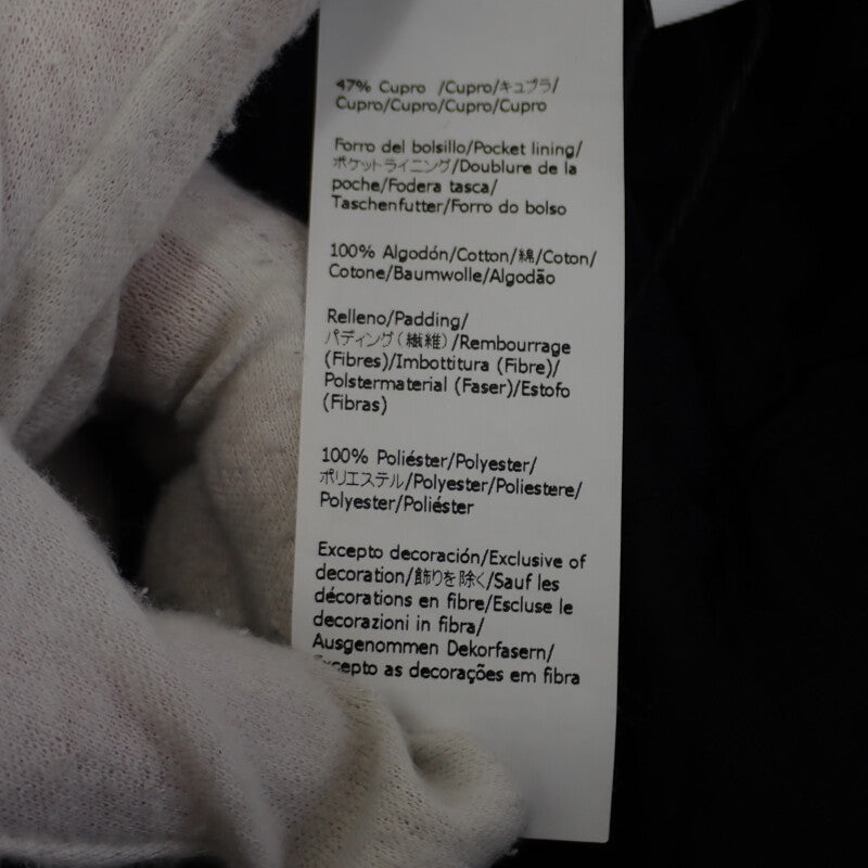 ロエベ LOEWE ボンバー ジャケット 46 H526330X87 ブルゾン ウール ネイビー メンズ【中古】【Aランク】