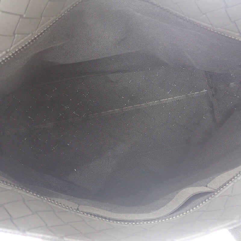 ボッテガヴェネタ BOTTEGA VENETA スコルピート 651681 トートバッグ ラバー ナイロン イントレチャート ブラック シルバー金具 メンズ レディース【中古】【ABランク】