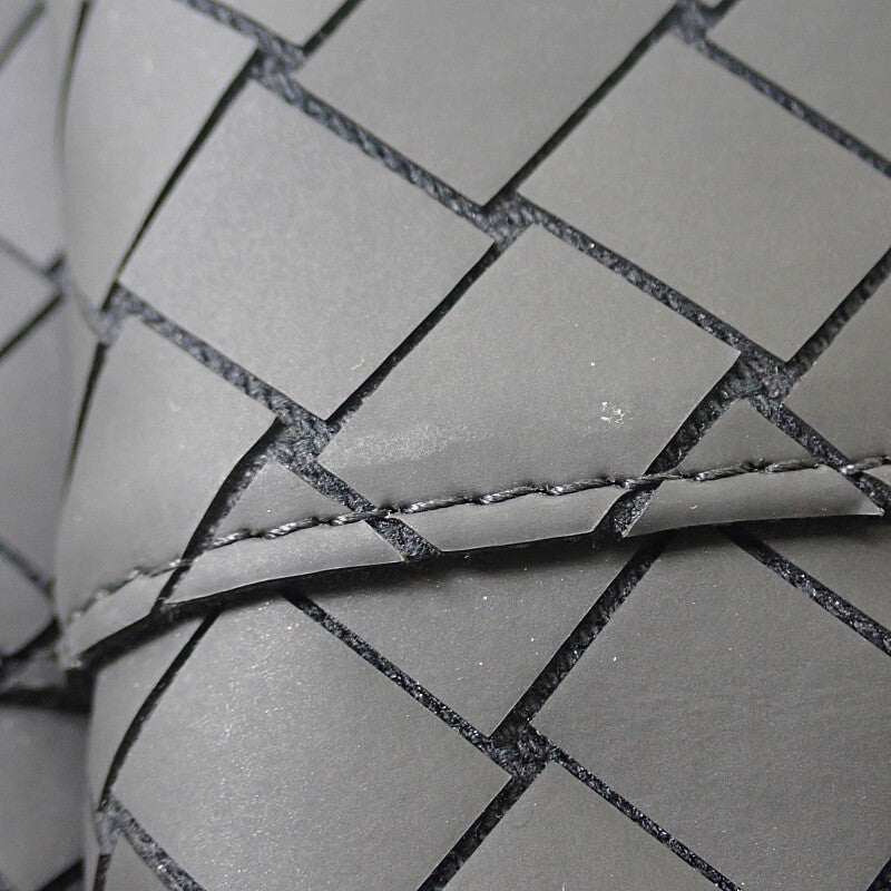 ボッテガヴェネタ BOTTEGA VENETA スコルピート 651681 トートバッグ ラバー ナイロン イントレチャート ブラック シルバー金具 メンズ レディース【中古】【ABランク】