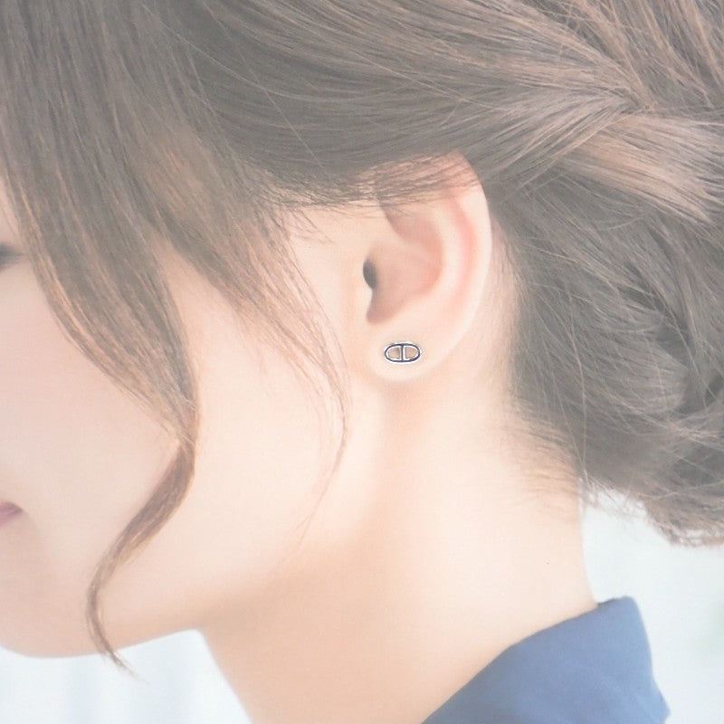 エルメス HERMES ファランドールTPM ピアス シルバー925 レディース【中古】【Aランク】