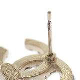 シャネル CHANEL ココマーク F19A刻印 ピアス メタル ストラス ゴールド レディース【中古】【ABランク】