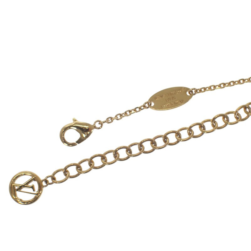 ルイヴィトン LOUIS VUITTON ベビールイ M01614 ネックレス メタル ゴールド レディース【中古】【ABランク】