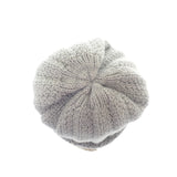 シャネル CHANEL ココマーク ニット帽 AA9341 ニットキャップ カシミヤ グレー レディース メンズ【中古】【Aランク】