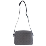 ルイヴィトン LOUIS VUITTON デュオ メッセンジャー M46104 ショルダーバッグ カーフ モノグラム・シャドウ グレー メンズ【中古】【Aランク】