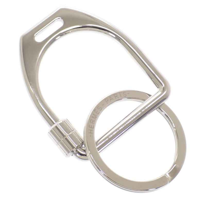 エルメス HERMES エトリエ H077215FJ00 キーホルダー メタル シルバー メンズ レディース【中古】【Aランク】