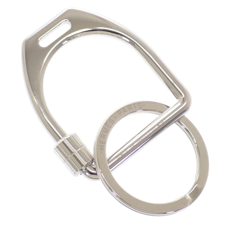 エルメス HERMES エトリエ H077215FJ00 キーホルダー メタル シルバー メンズ レディース【中古】【Aランク】