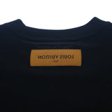 ルイヴィトン LOUIS VUITTON LVコンサート プリント XS 半袖Ｔシャツ コットン ブラック メンズ【中古】【Aランク】