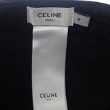 セリーヌ CELINE トリオンフ ベースボールキャップ M 2AUT6969P.38NO キャップ コットン ブラック ゴールド金具 レディース ユニセックス【中古】【ABランク】