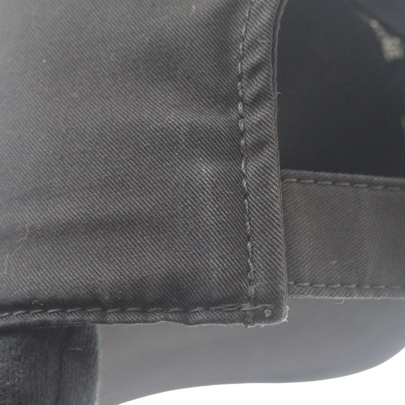 セリーヌ CELINE トリオンフ ベースボールキャップ M 2AUT6969P.38NO キャップ コットン ブラック ゴールド金具 レディース ユニセックス【中古】【ABランク】