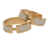 エルメス HERMES オランプ H011123CC10 ピアス ヴォーエプソン クレ ゴールド ゴールド金具 レディース【中古】【SAランク】