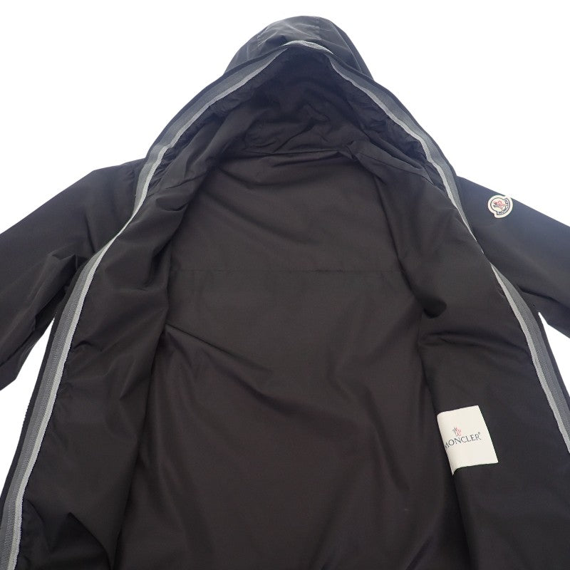 モンクレール MONCLER ANTON 3 E10914163205_54155 ナイロンジャケット ナイロン ブラック グレー メンズ【中古】【ABランク】