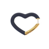 エルメス HERMES オー・クール・デュ・フォーブル H500243FC89 ピアス ヴォースイフト ブラック ゴールド金具 レディース【中古】【Aランク】