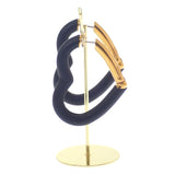 エルメス HERMES オー・クール・デュ・フォーブル H500243FC89 ピアス ヴォースイフト ブラック ゴールド金具 レディース【中古】【Aランク】