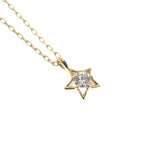 アーカー AHKAH プチ プルミエトワール AB1803010100 ネックレス K18イエローゴールド ダイヤモンド レディース【中古】【Aランク】