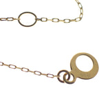 アーカー AHKAH プチ プルミエトワール AB1803010100 ネックレス K18イエローゴールド ダイヤモンド レディース【中古】【Aランク】