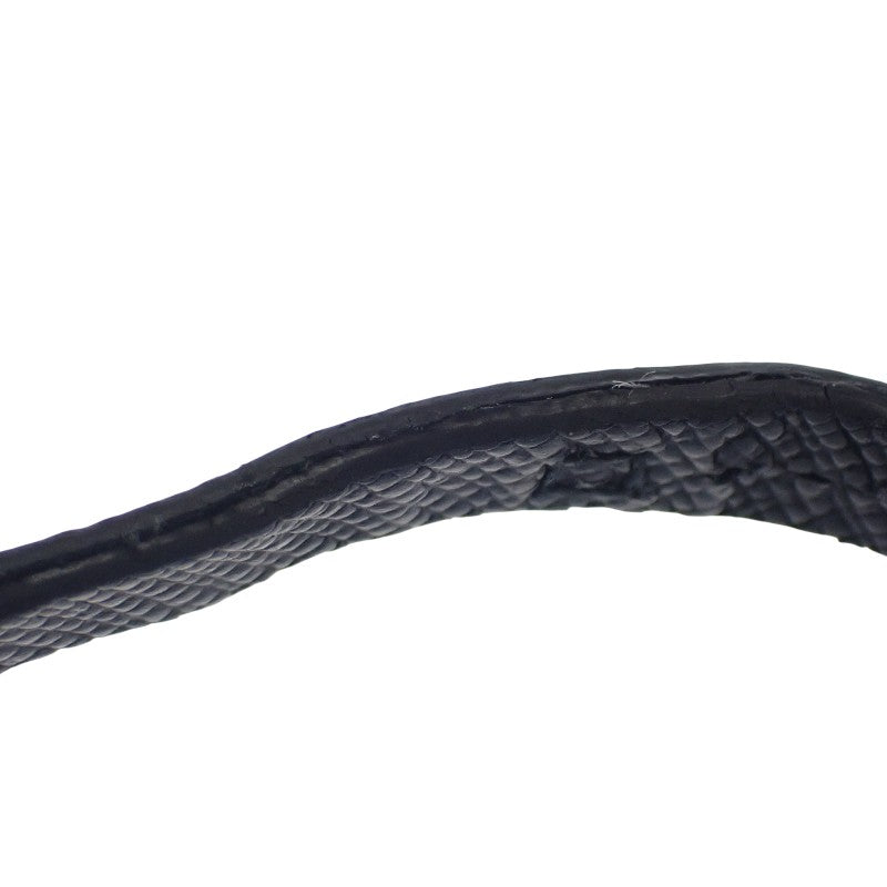 プラダ PRADA Re-Edition 2000 Re-Nylon 1BH046 ショルダーバッグ ナイロン レザー ブラック NERO シルバー金具 レディース【中古】【ABランク】