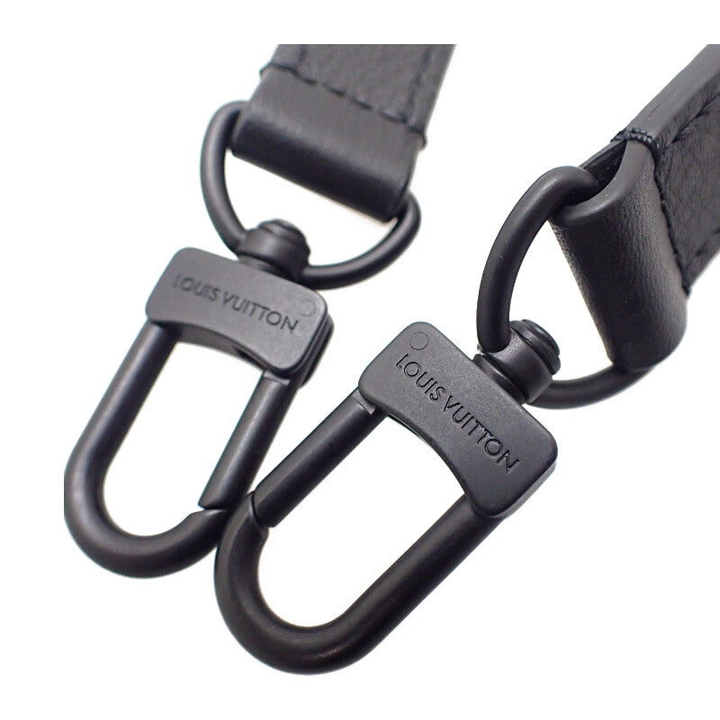 ルイヴィトン LOUIS VUITTON ウェアラブルウォレット M26737 ショルダーバッグ モノグラムシャドウ ブラック メンズ【中古】【Aランク】