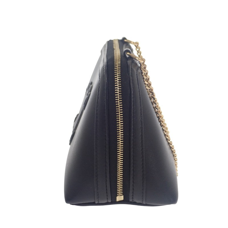 セリーヌ CELINE チェーンクラッチ 10E383DR8.38NO ショルダーバッグ カーフ ブラック ゴールド金具 レディース【中古】【Aランク】