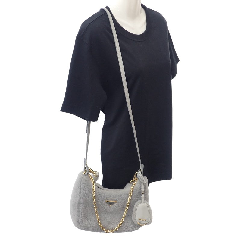 プラダ PRADA Re-Edition シアリング ミニ 1BC204 2EC9 F0591