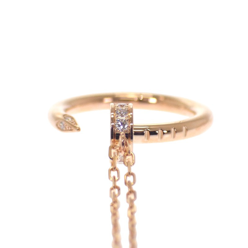カルティエ CARTIER ジュスト アン クル B7224888 ネックレス K18ピンクゴールド ダイヤモンド レディース【中古】【Aランク】