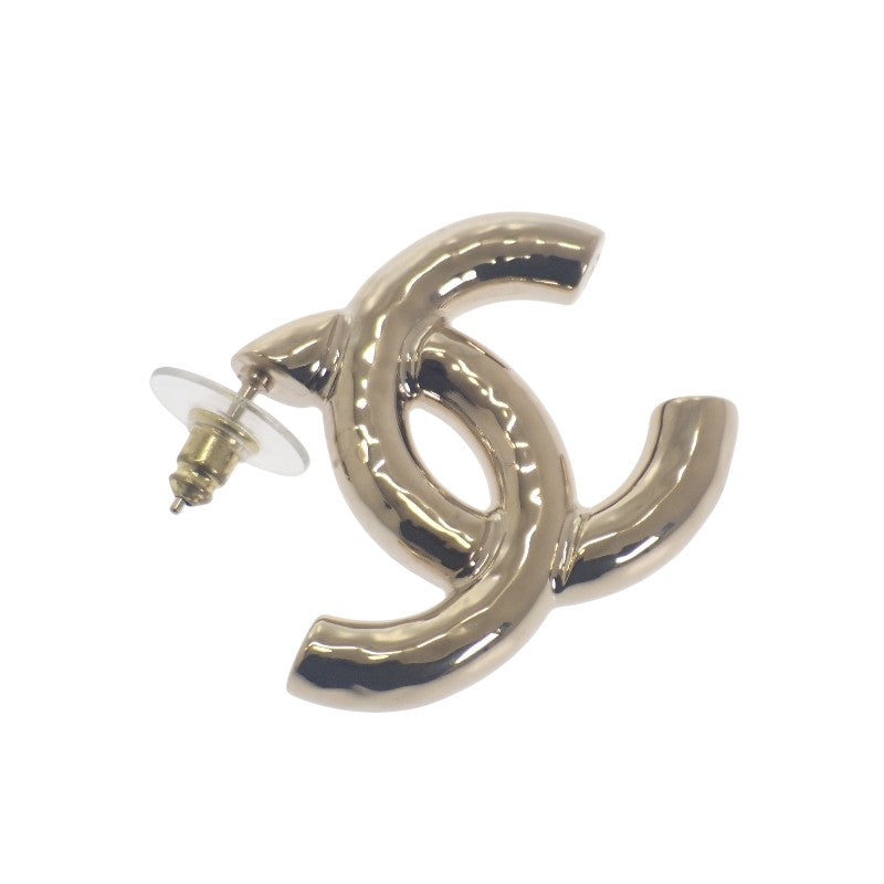シャネル CHANEL ココマーク A96517 ピアス メタル ゴールド レディース【中古】【ABランク】
