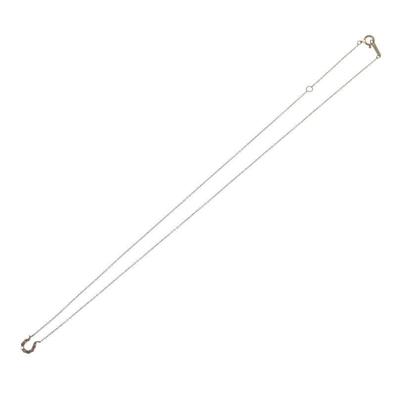 ヨンドシー 4℃ ホースシュー 151831123006 ネックレス K18イエローゴールド ダイヤモンド レディース【中古】【Aランク】