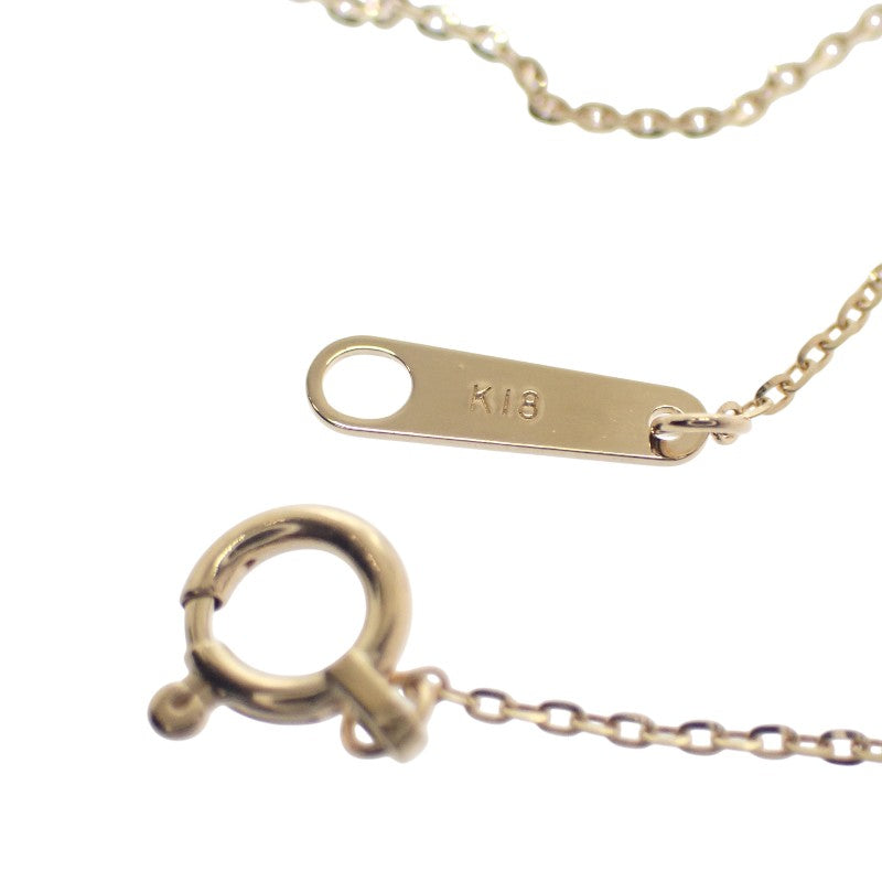 ヨンドシー 4℃ ホースシュー 151831123006 ネックレス K18イエローゴールド ダイヤモンド レディース【中古】【Aランク】